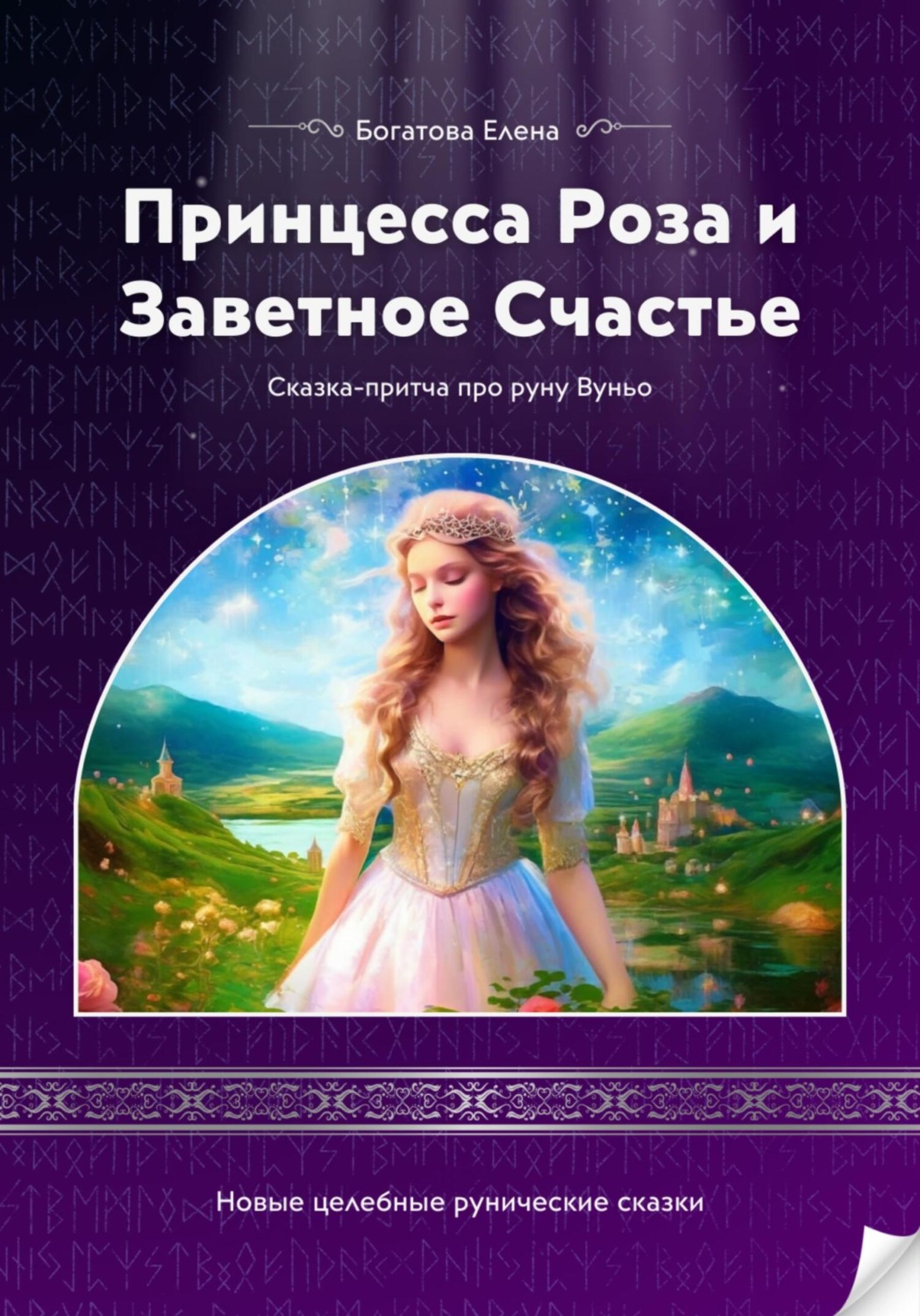 Обложка книги «Принцесса Роза и Заветное Счастье»