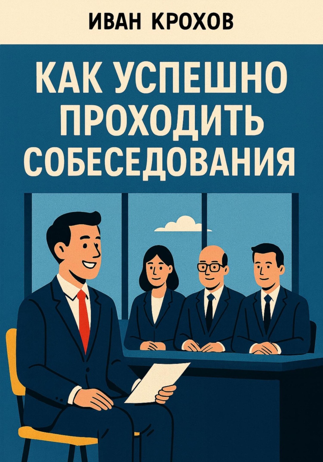 Обложка книги «Как успешно проходить собеседования»