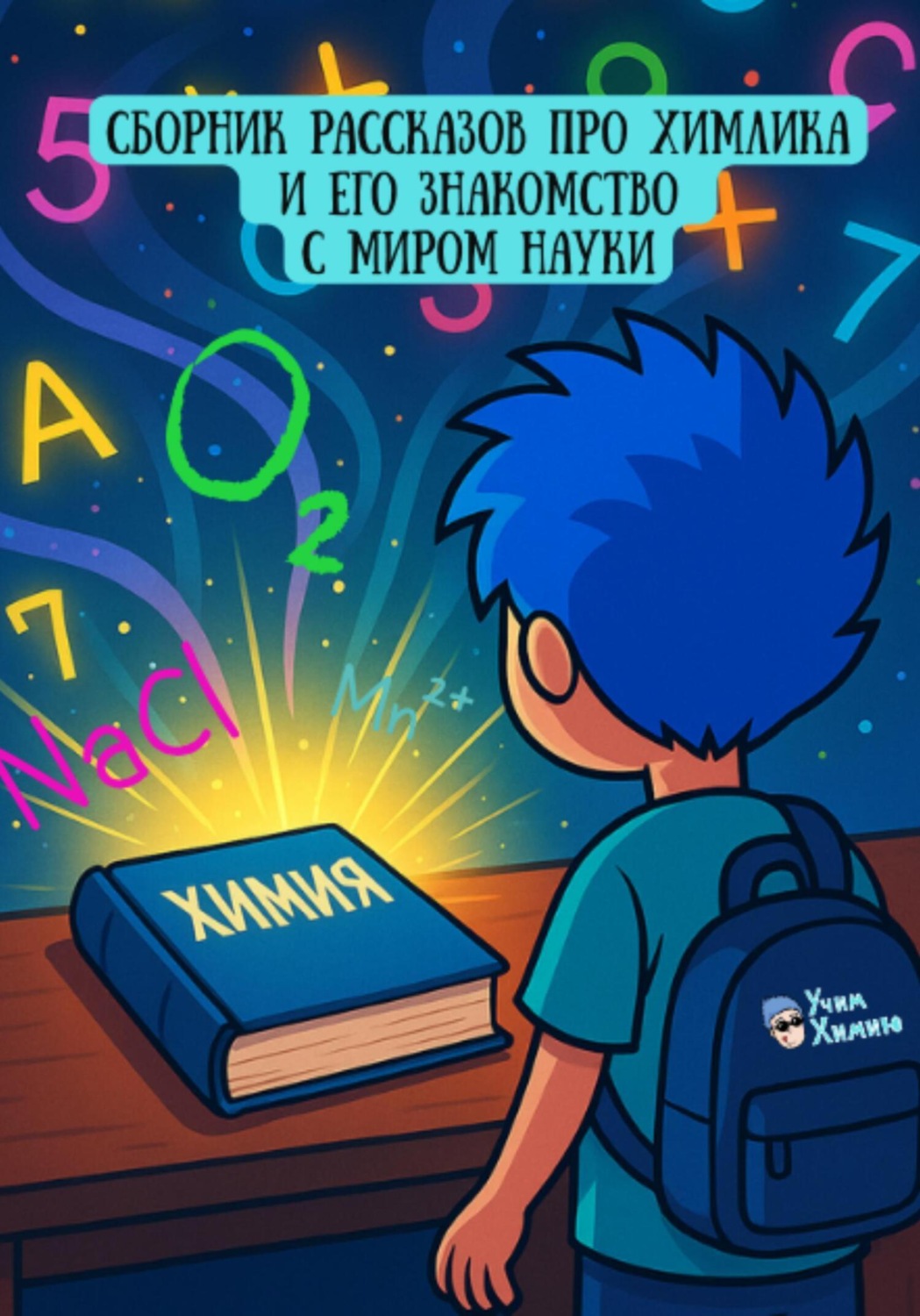 Обложка книги «СБОРНИК РАССКАЗОВ ПРО ХИМЛИКА И ЕГО ЗНАКОМСТВО С МИРОМ НАУКИ»