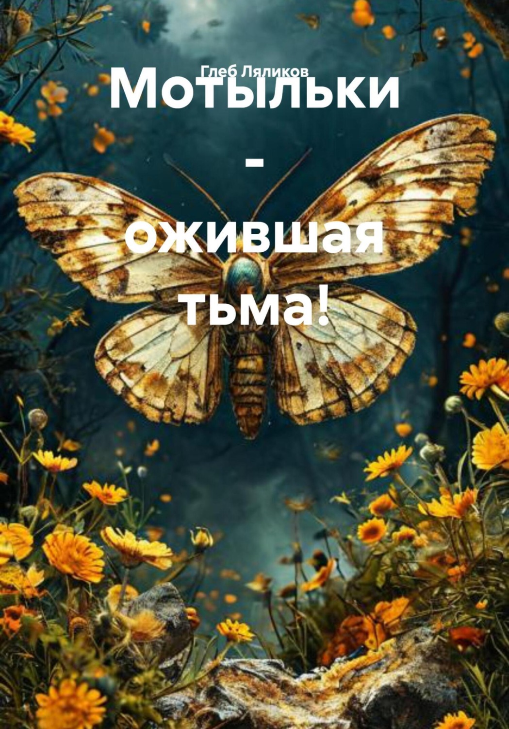 Обложка книги «Мотыльки – ожившая тьма!»
