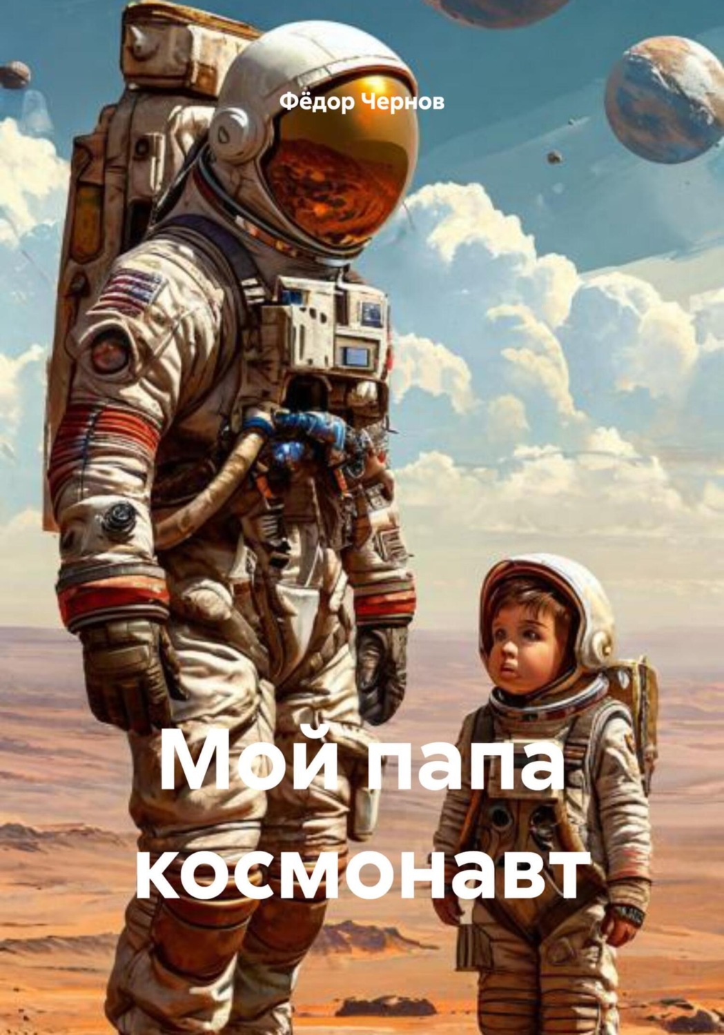 Обложка книги «Мой папа космонавт»