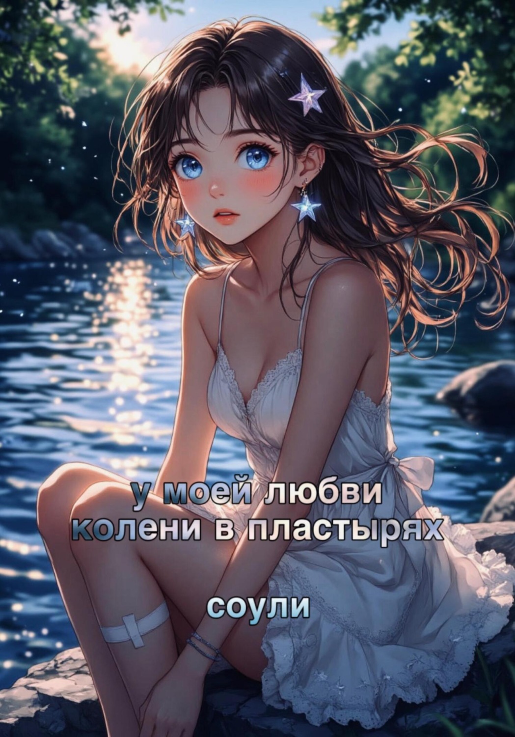 Обложка книги «У моей любви колени в пластырях»