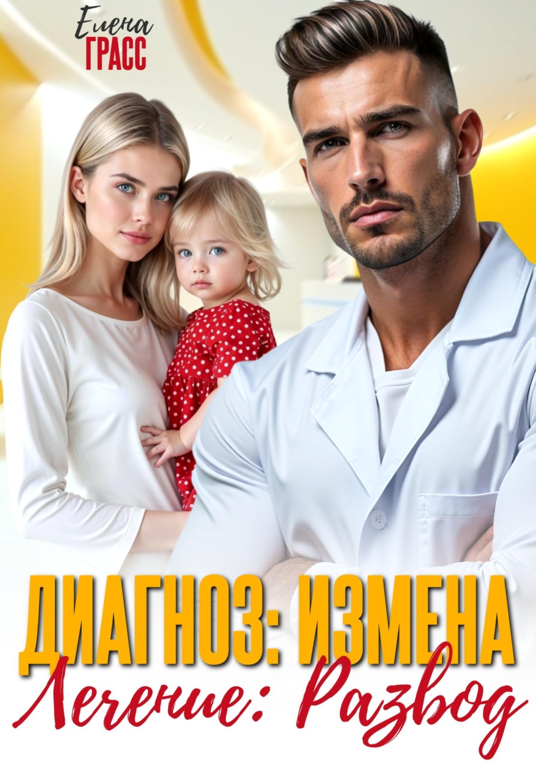 Обложка книги «Диагноз - измена. Лечение - развод»