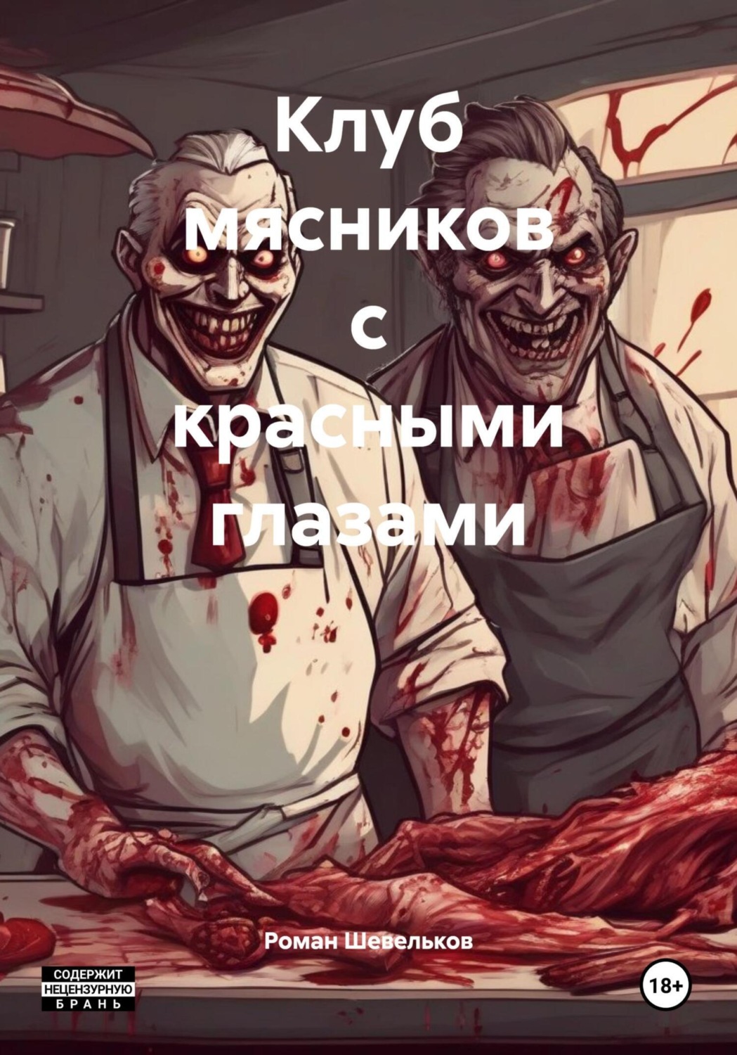 Обложка книги «Клуб мясников с красными глазами»
