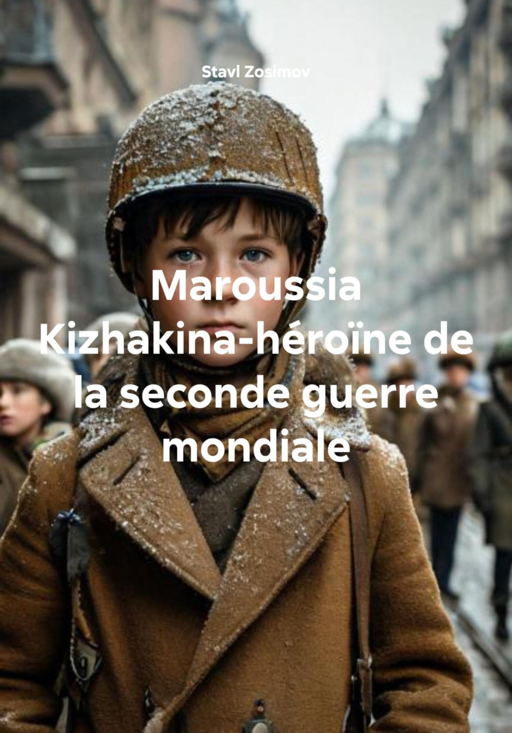 Обложка книги «Maroussia Kizhakina-héroïne de la seconde guerre mondiale»