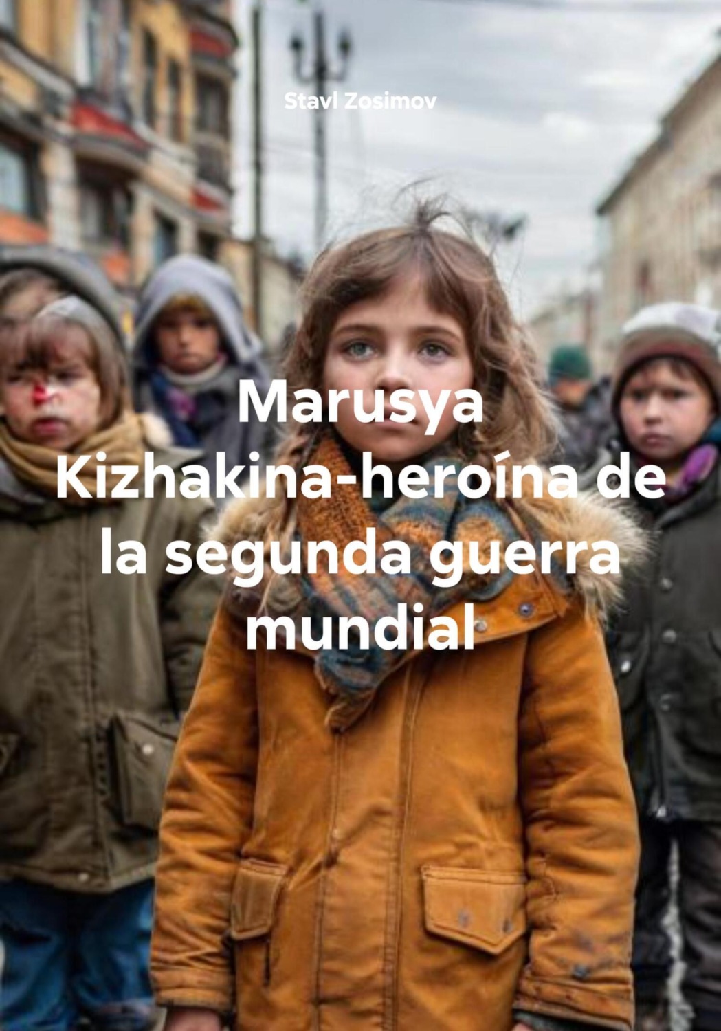 Обложка книги «Marusya Kizhakina-heroína de la segunda guerra mundial»