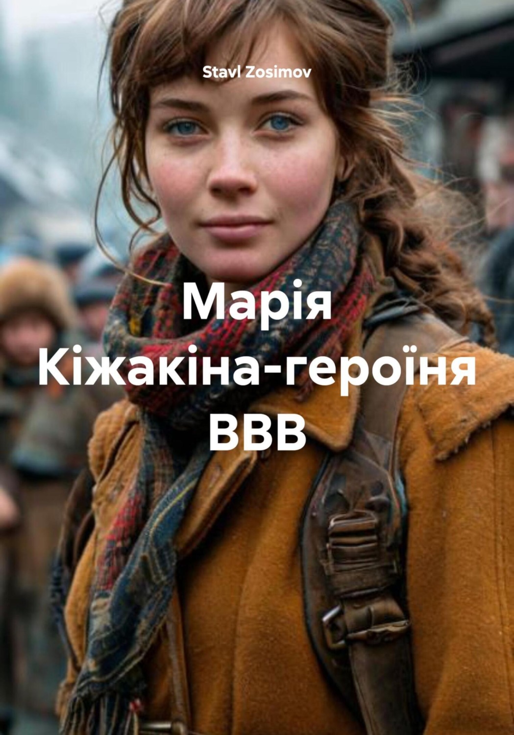 Обложка книги «Марія Кіжакіна-героїня ВВВ»