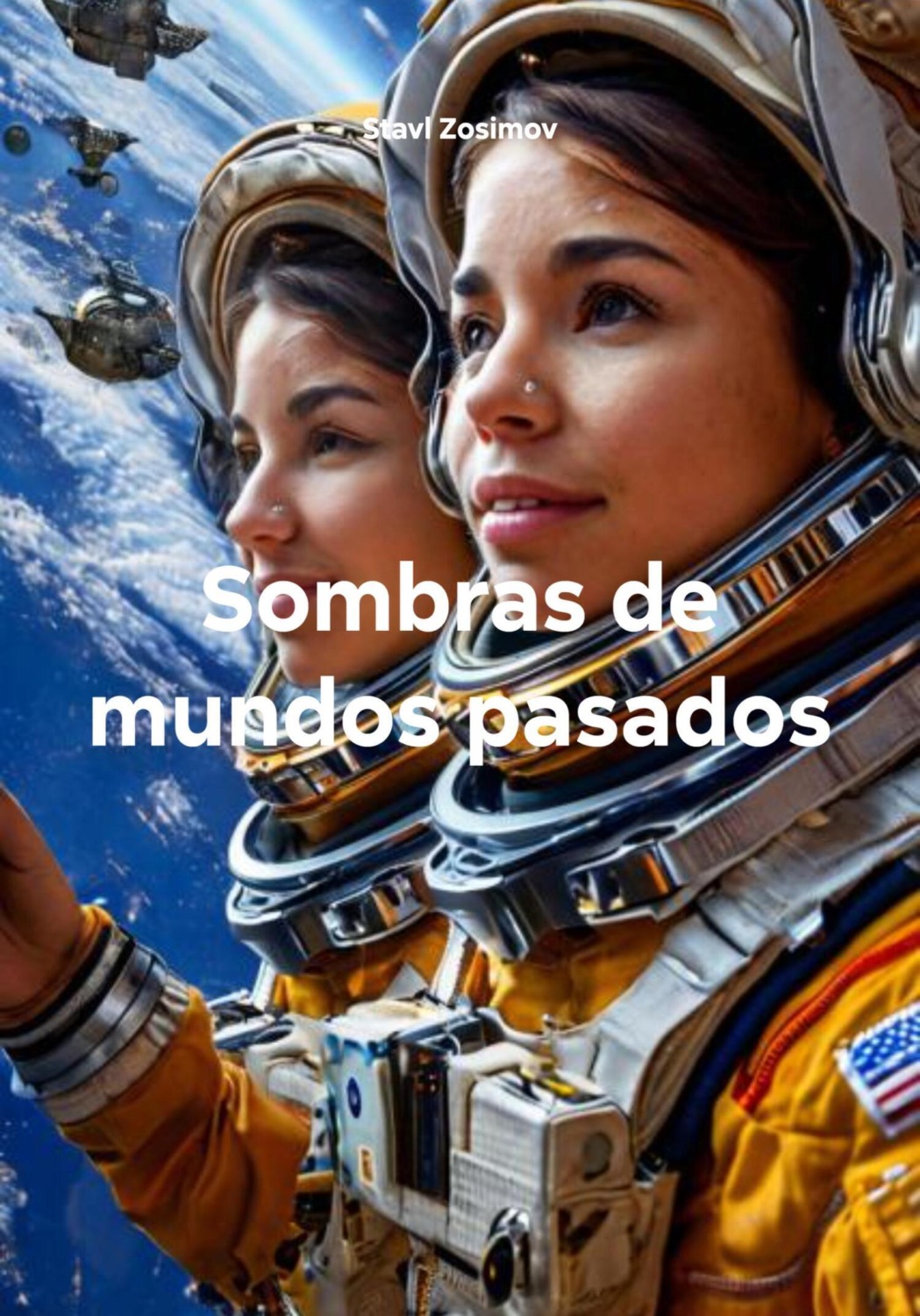 Обложка книги «Sombras de mundos pasados»