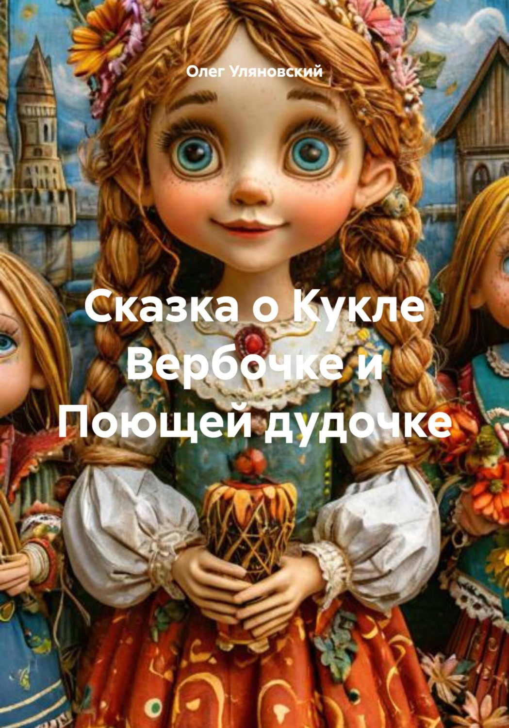 Обложка книги «Сказка о Кукле Вербочке и Поющей дудочке»