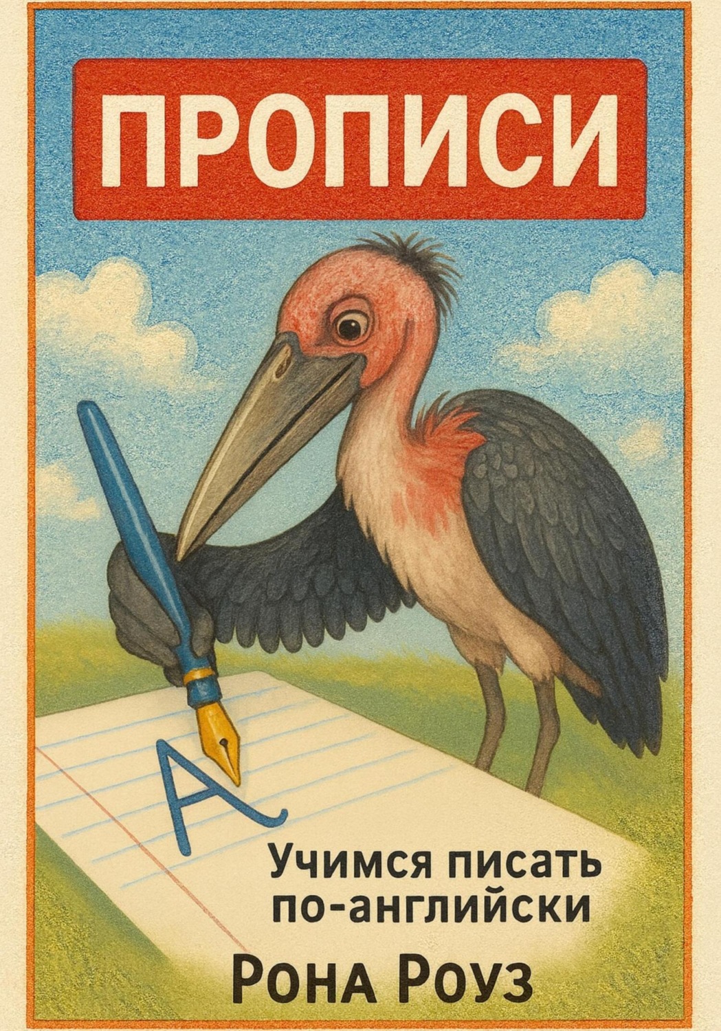 Обложка книги «Прописи. Учимся писать по-английски»