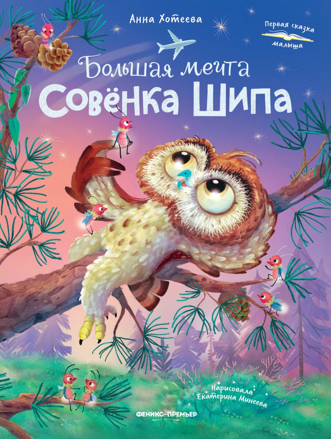 Обложка книги «Большая мечта совенка Шипа»