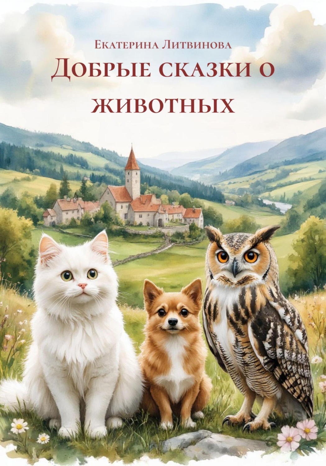 Обложка книги «Добрые сказки о животных»