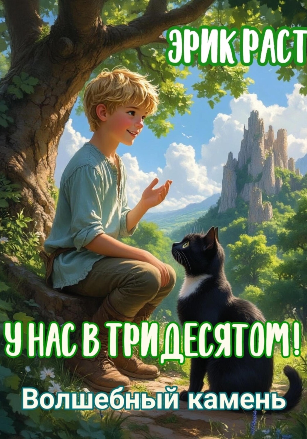 Обложка книги «У нас в Тридесятом! Часть 1. Волшебный камень»