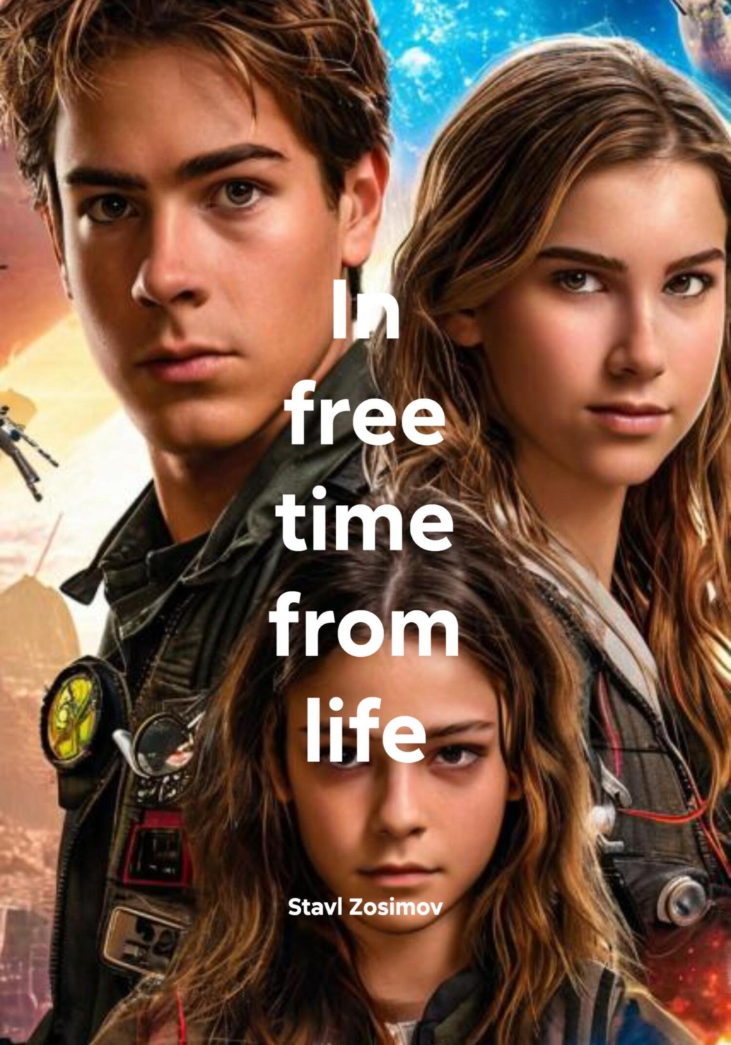 Обложка книги «In free time from life»