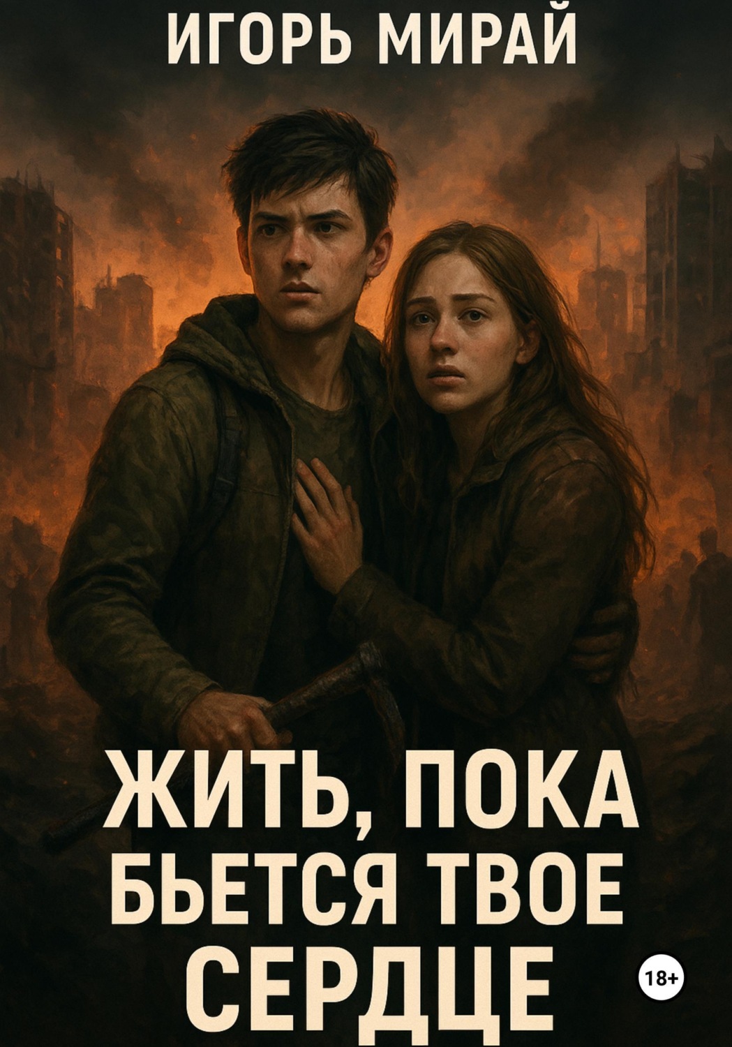 Обложка книги «Жить, пока бьется твое сердце»