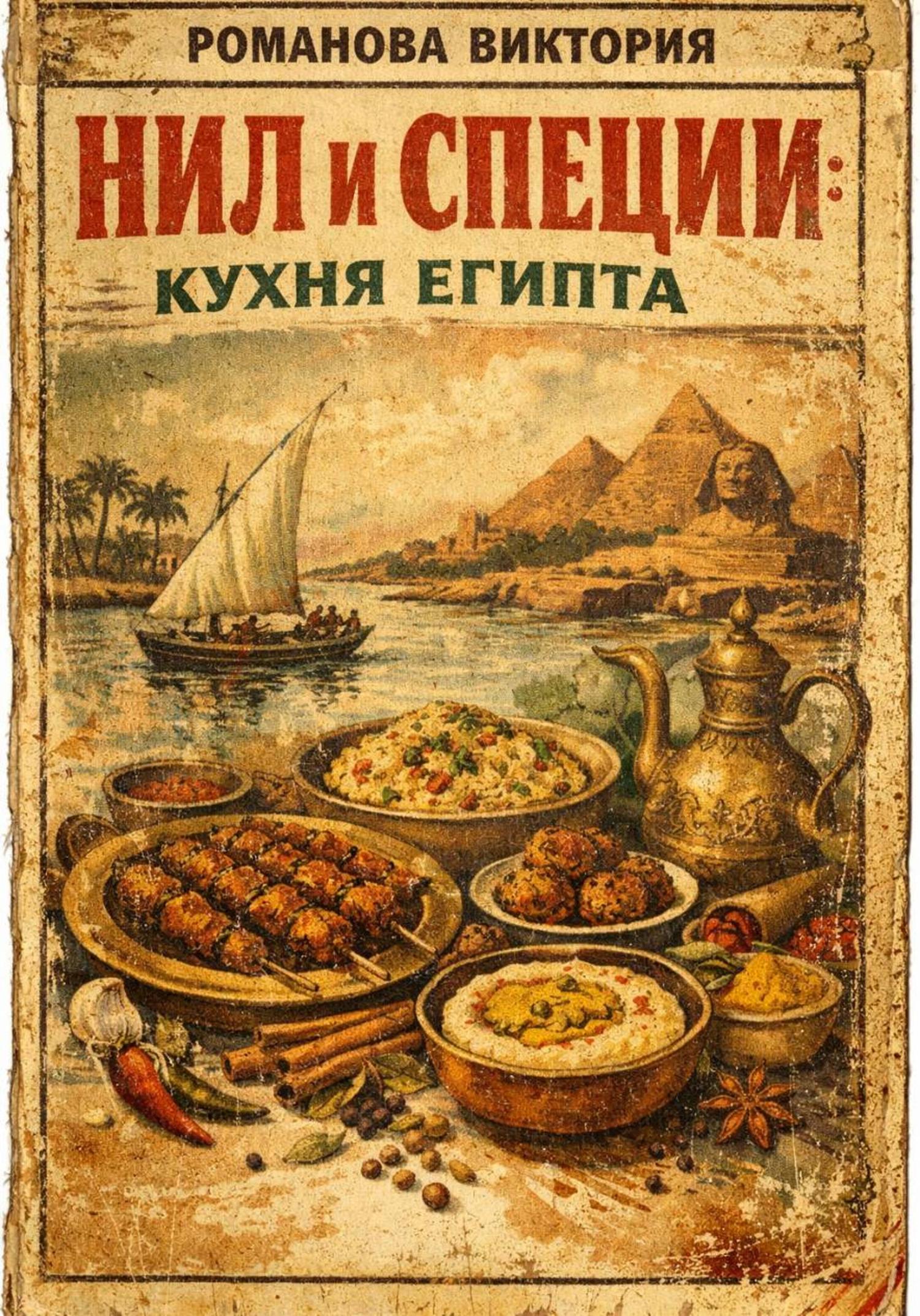 Обложка книги «Нил и специи: кухня Египта»