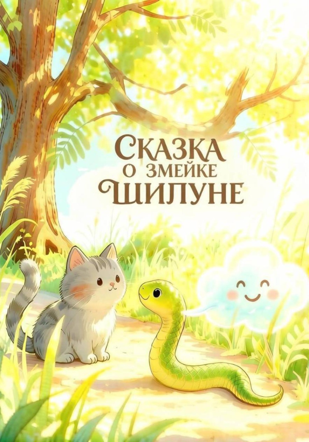 Обложка книги «Сказка о змейке Шипуне»