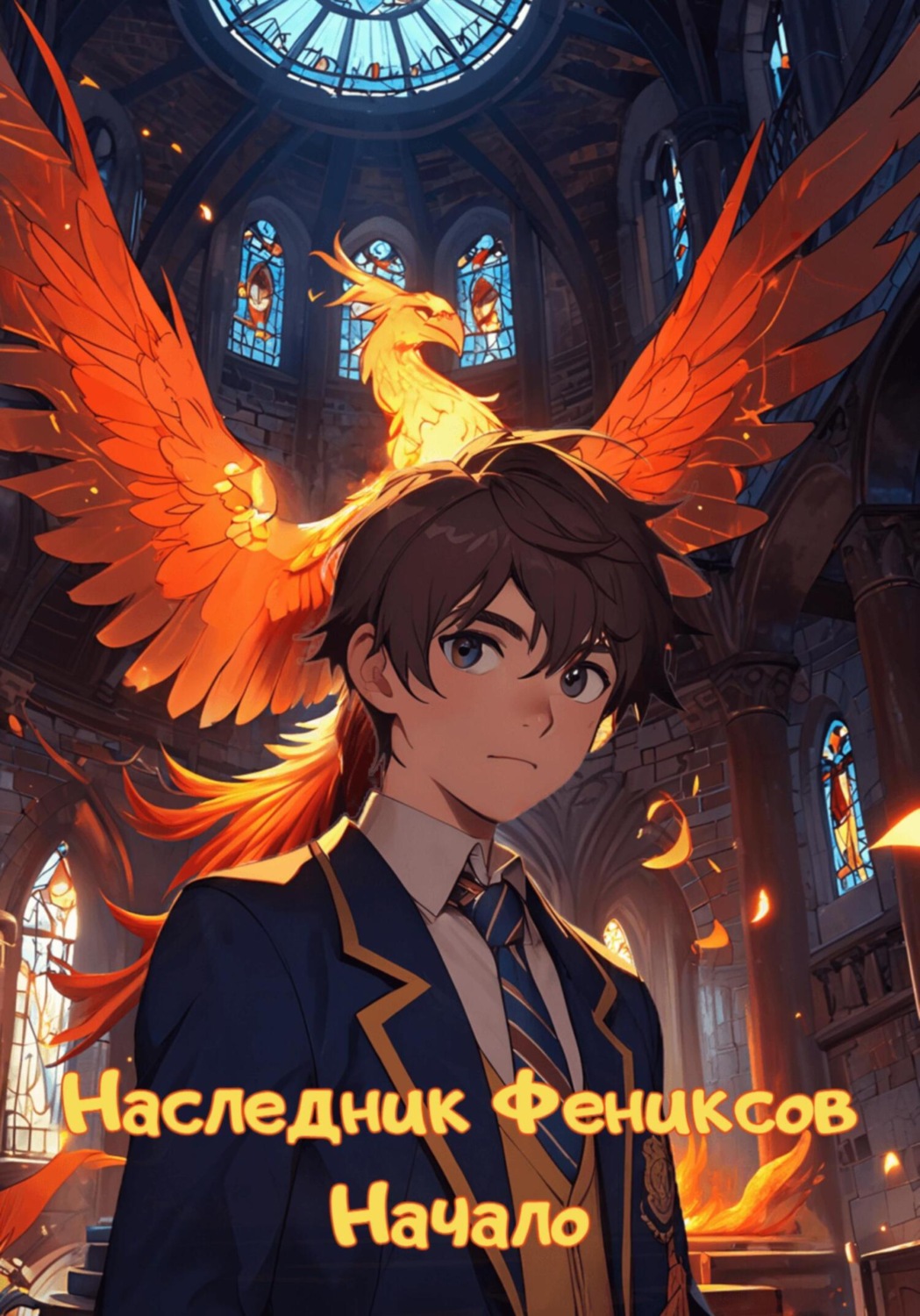 Обложка книги «Наследник Фениксов. Начало»