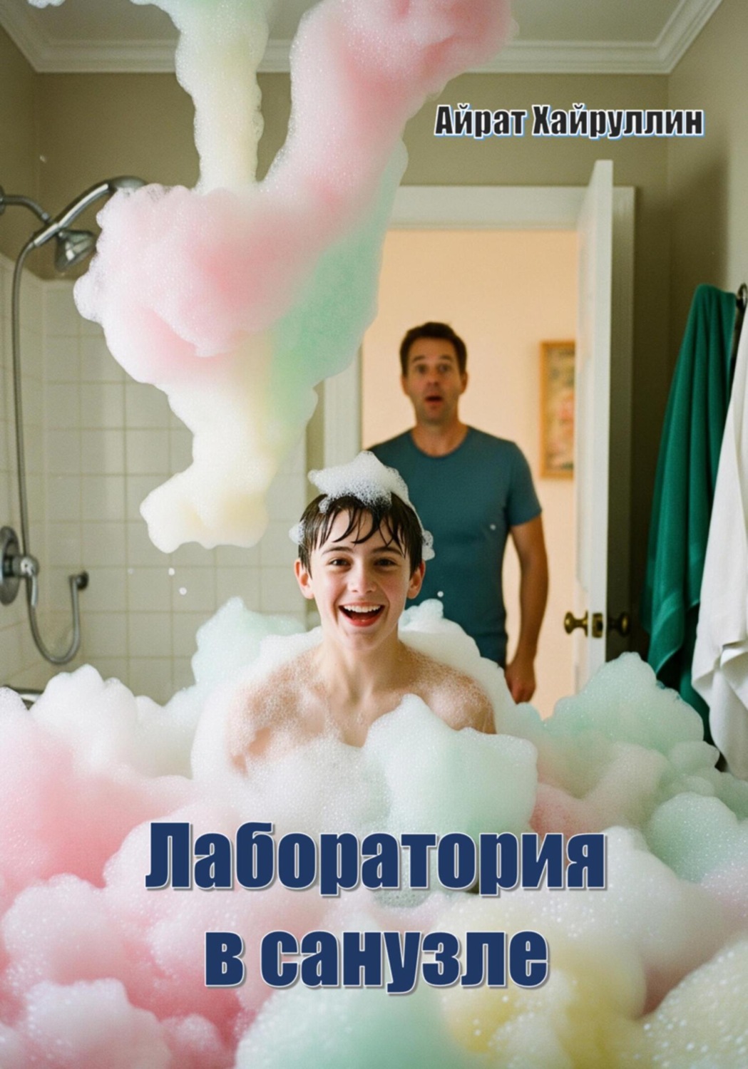 Обложка книги «Лаборатория в санузле»