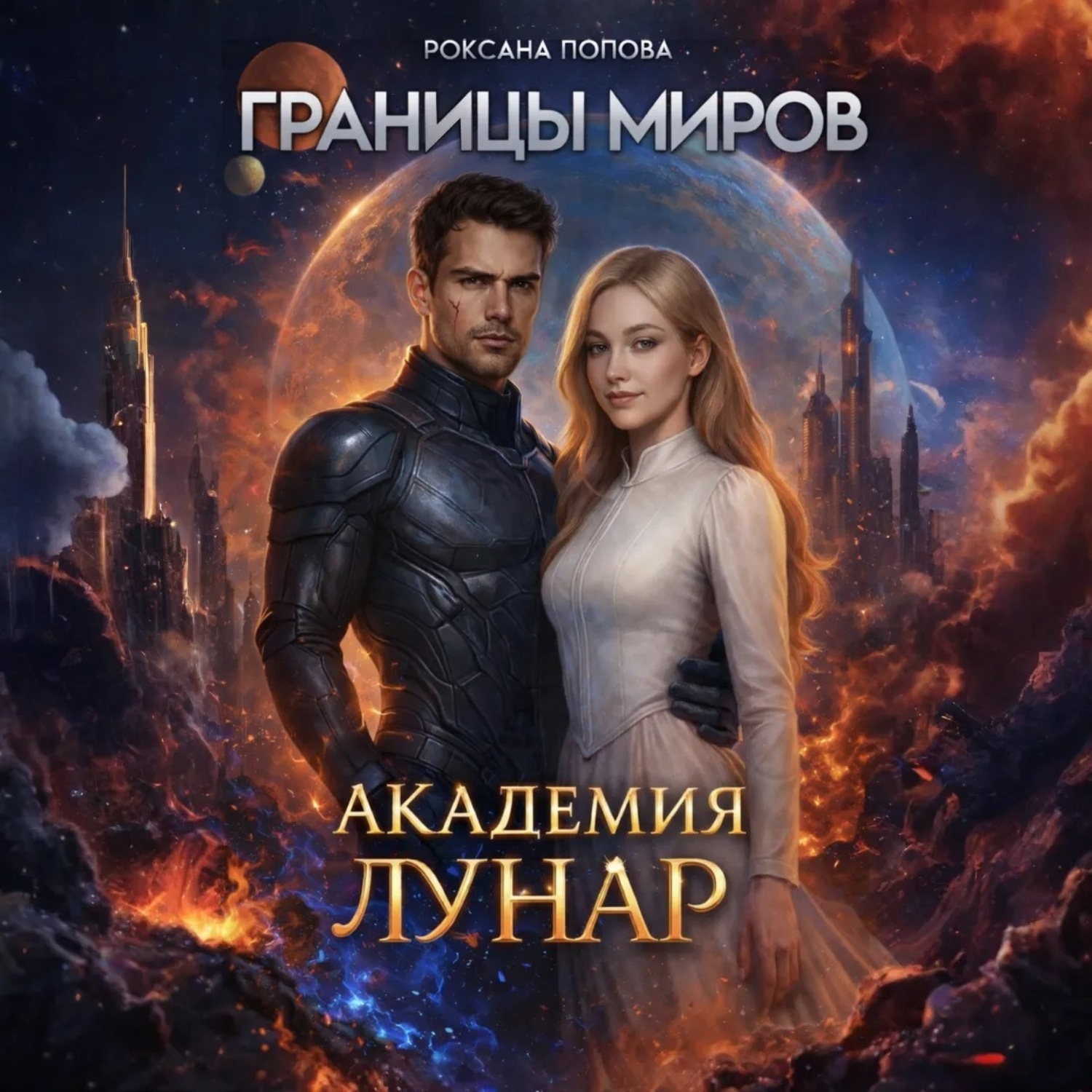 Обложка книги «Границы миров: Академия Лунар»