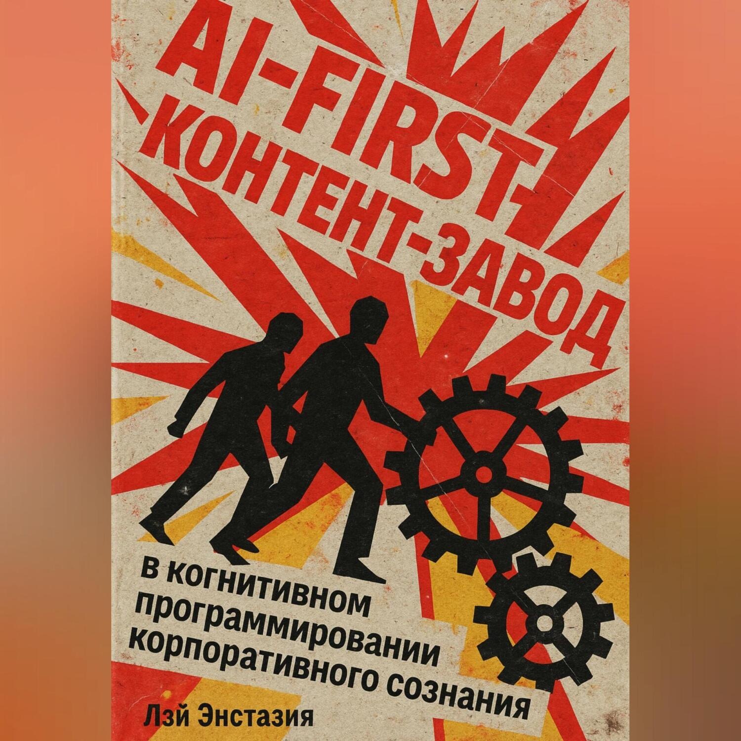 Обложка книги «AI-first контент-завод в когнитивном программировании корпоративного сознания»