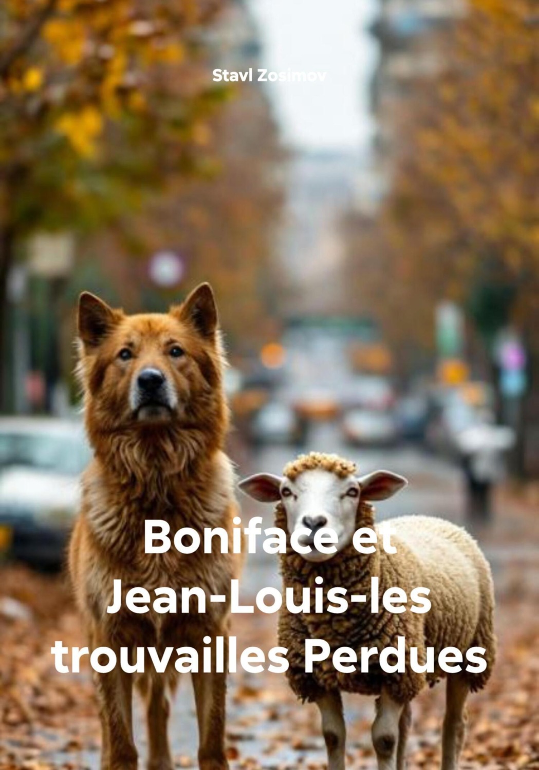Обложка книги «Boniface et Jean-Louis-les trouvailles Perdues»