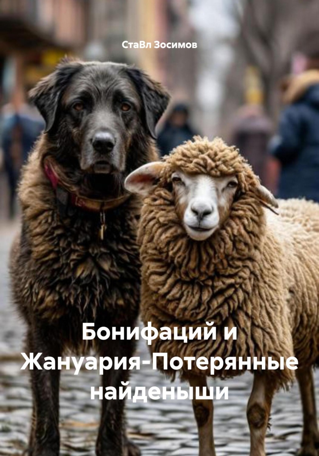 Обложка книги «Бонифаций и Жануария-Потерянные найденыши»
