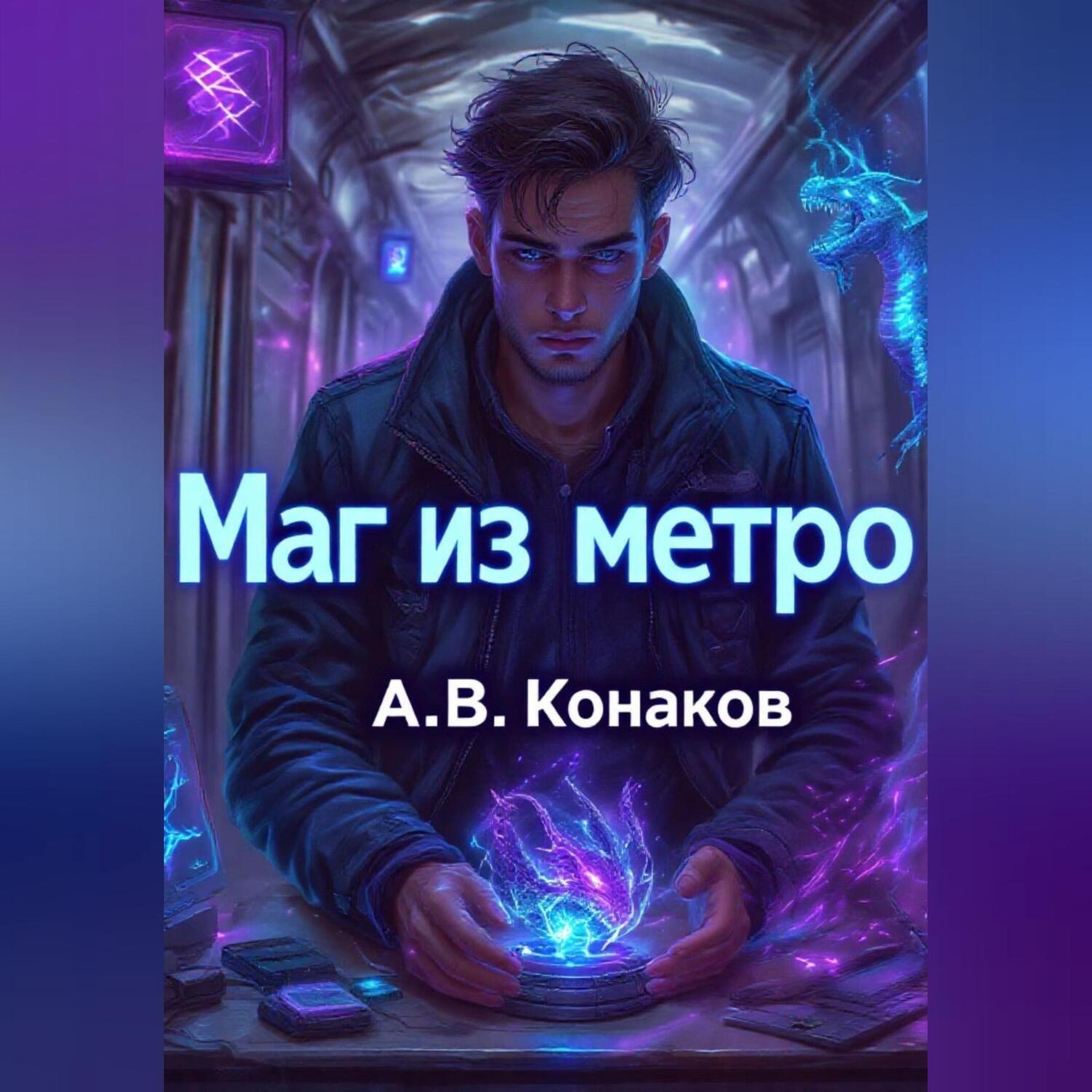 Обложка книги «Маг из метро»