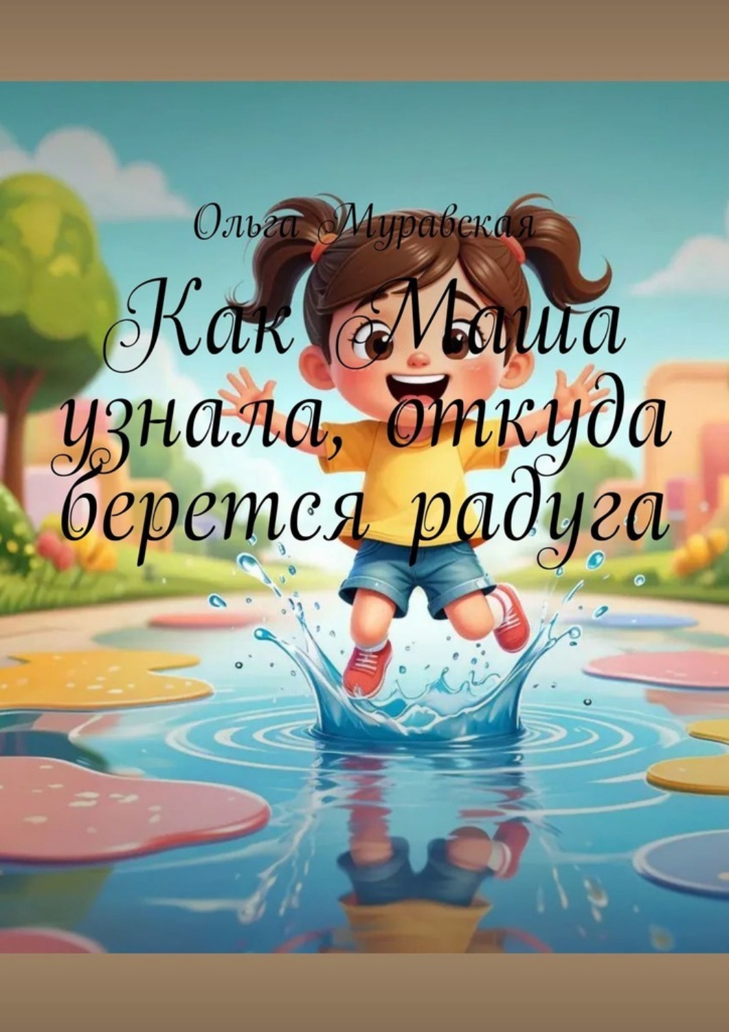 Обложка книги «Как Маша узнала, откуда берется радуга»