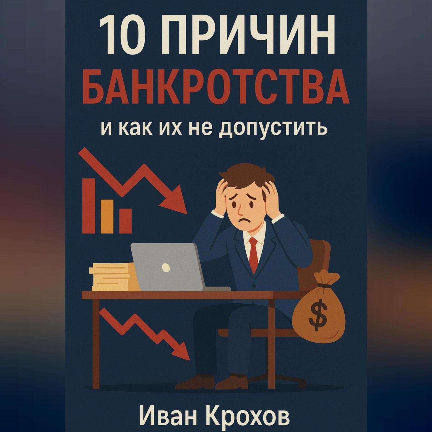 Обложка книги «10 причин банкротства и как их не допустить»