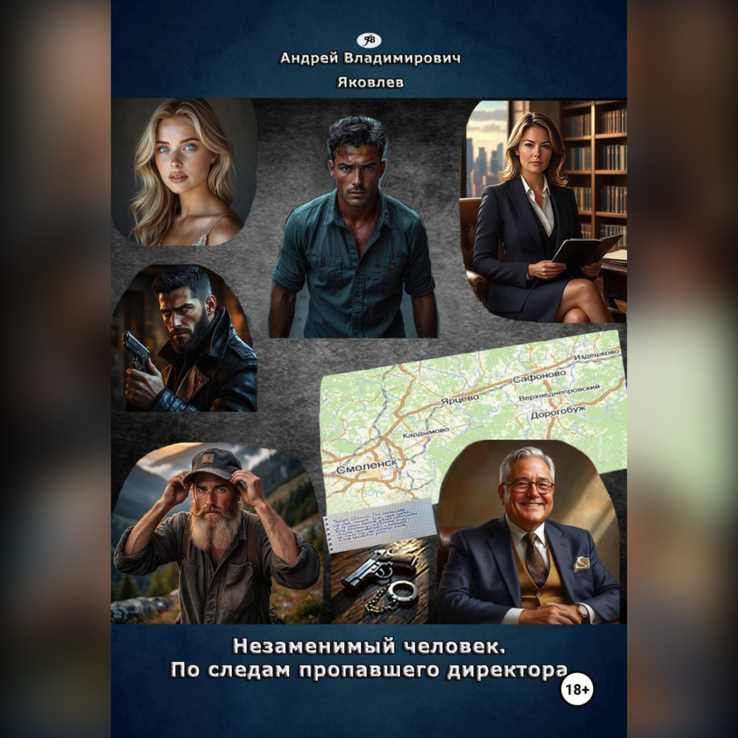 Обложка книги «Незаменимый человек. По следам пропавшего директора»