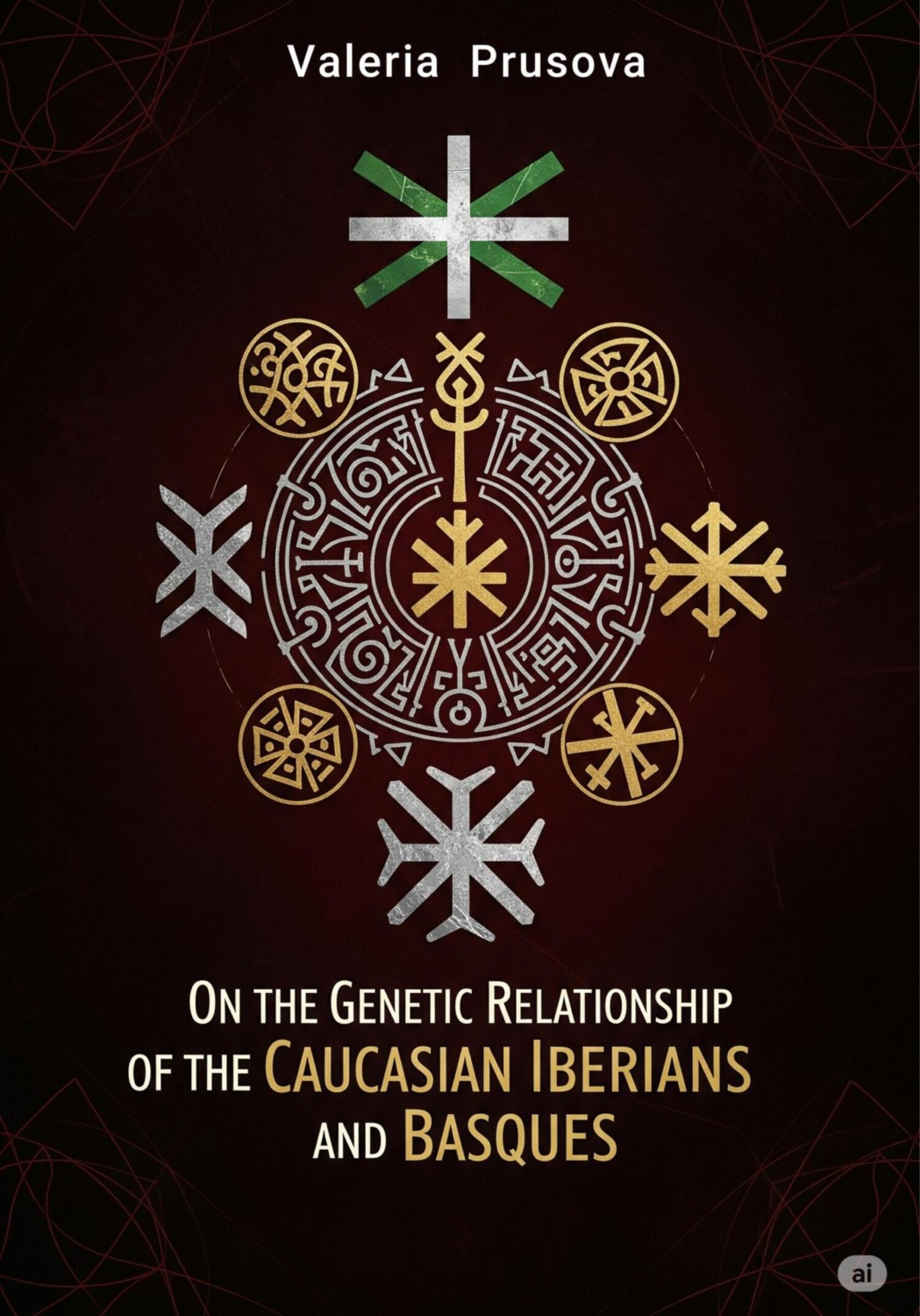 Обложка книги «On the genetic relationship of the Caucasian Iberians and Basques»