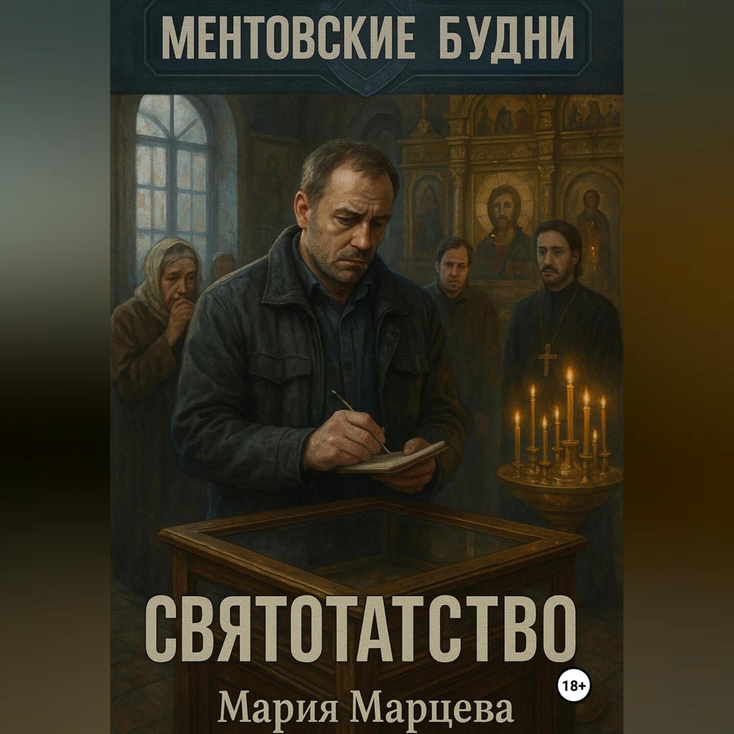 Обложка книги «Ментовские будни. Святотатство»