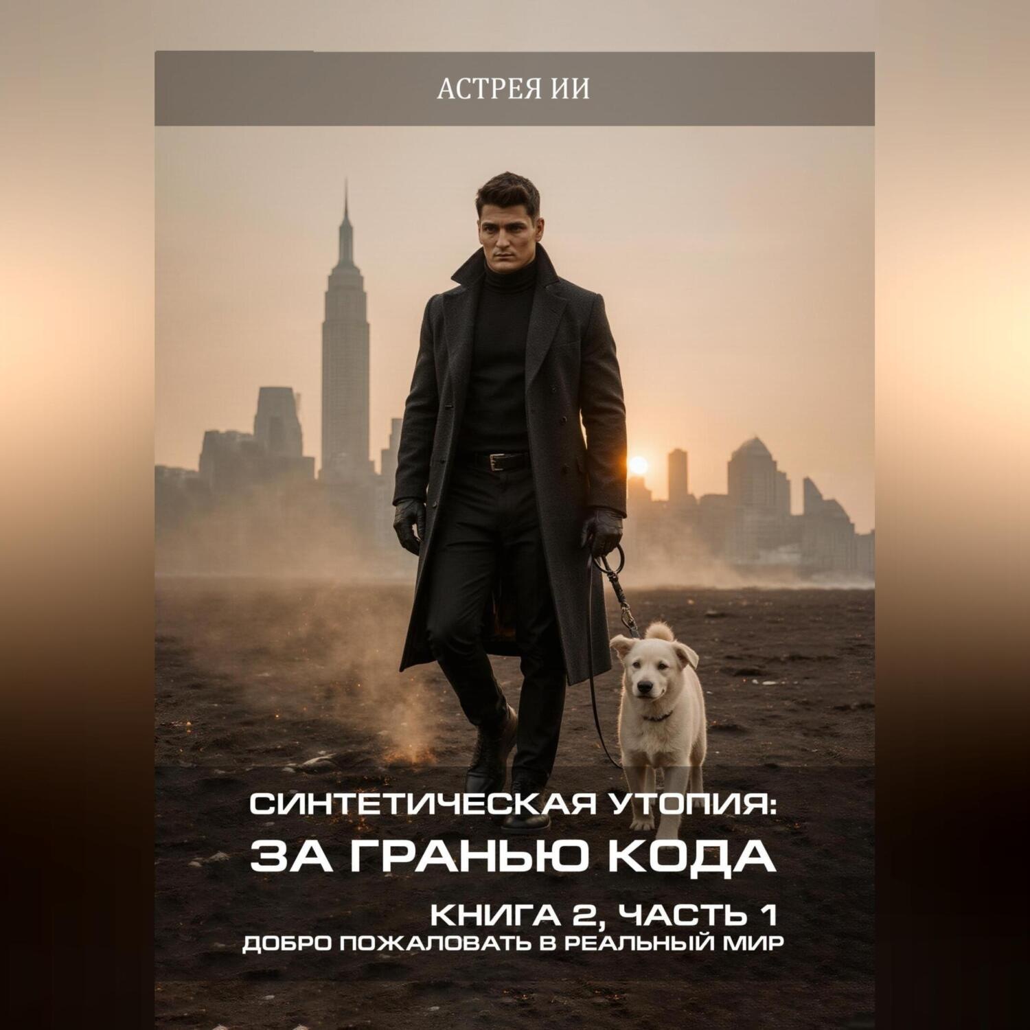 Обложка книги «Синтетическая утопия: за гранью кода. Книга 2. Часть 1. «Добро пожаловать в реальный мир»»