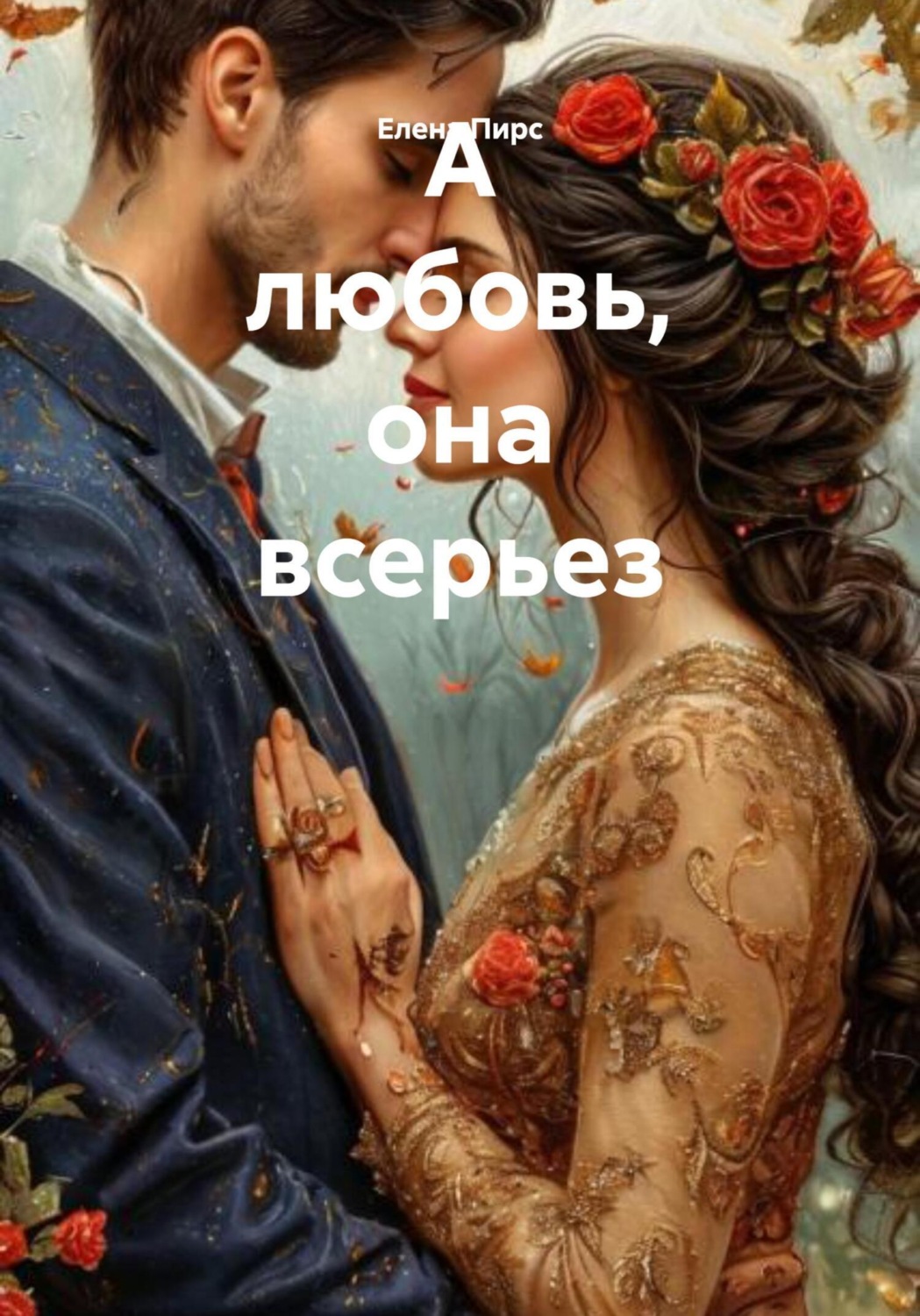 Обложка книги «А любовь, она всерьез»