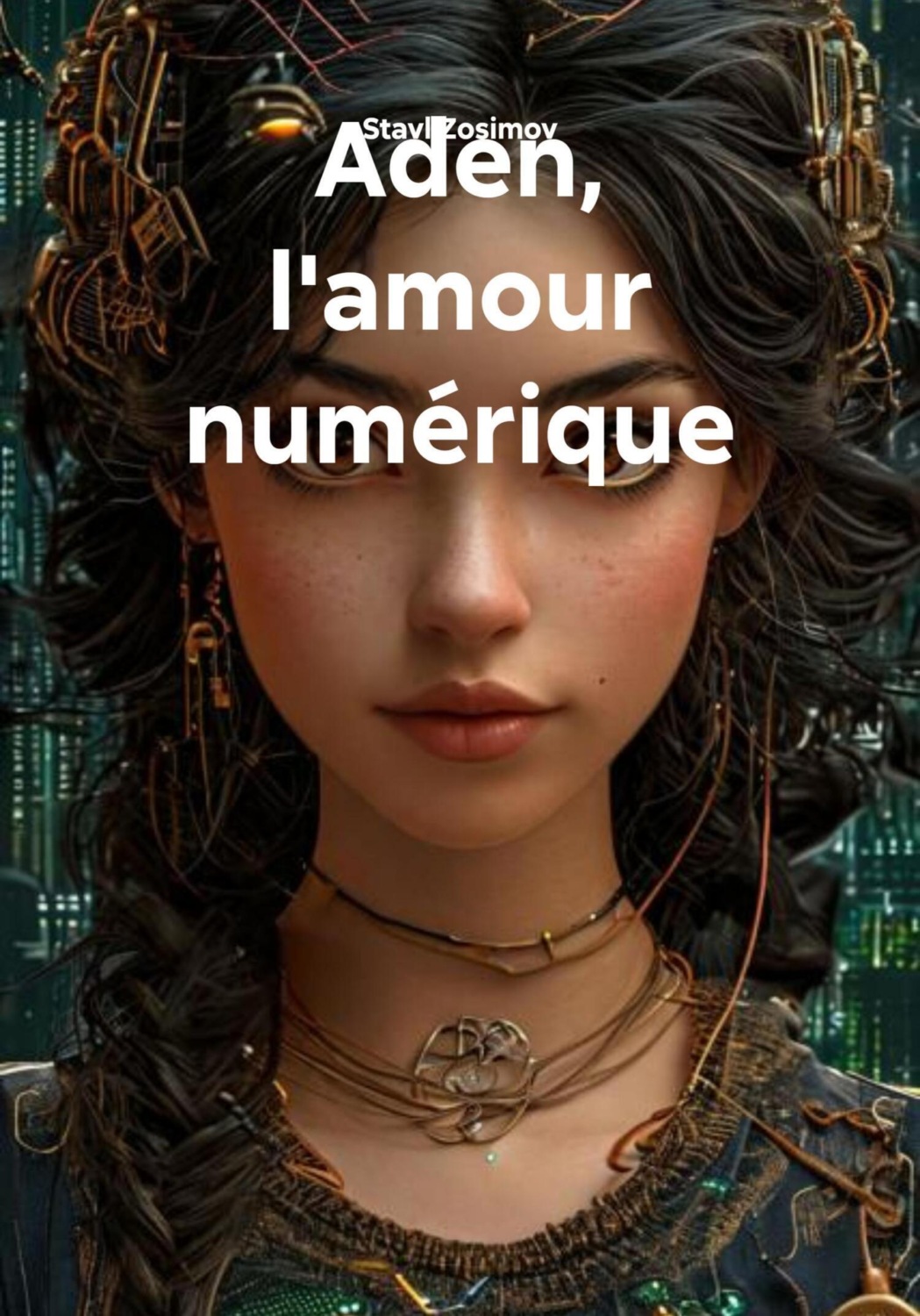 Обложка книги «Aden, l'amour numérique»