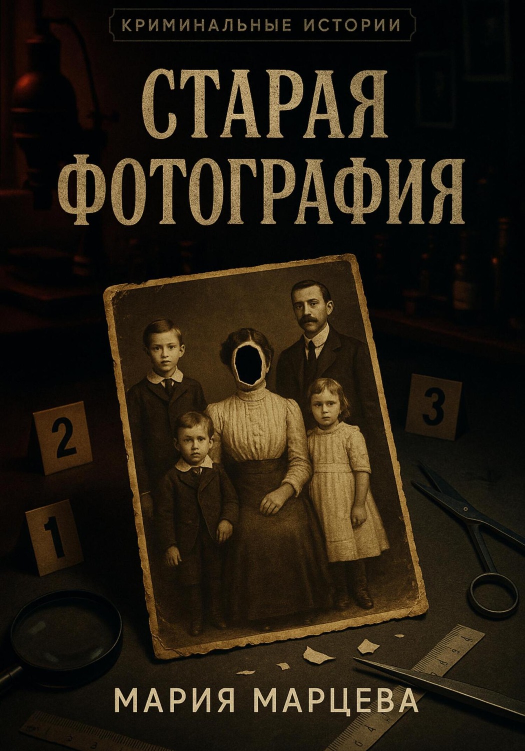 Обложка книги «Криминальные истории. Старая фотография»