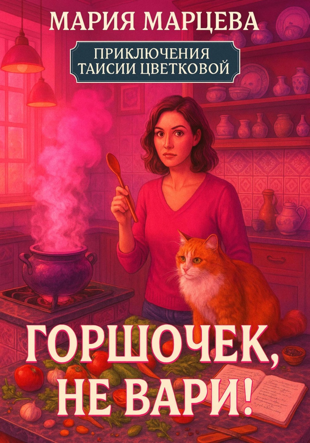 Обложка книги «Приключения Таисии Цветковой. Горшочек, не вари!»