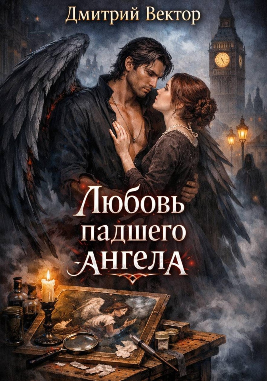 Обложка книги «Любовь падшего ангела»