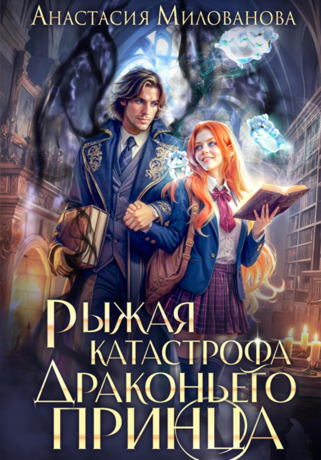 Обложка книги «Рыжая катастрофа драконьего принца»