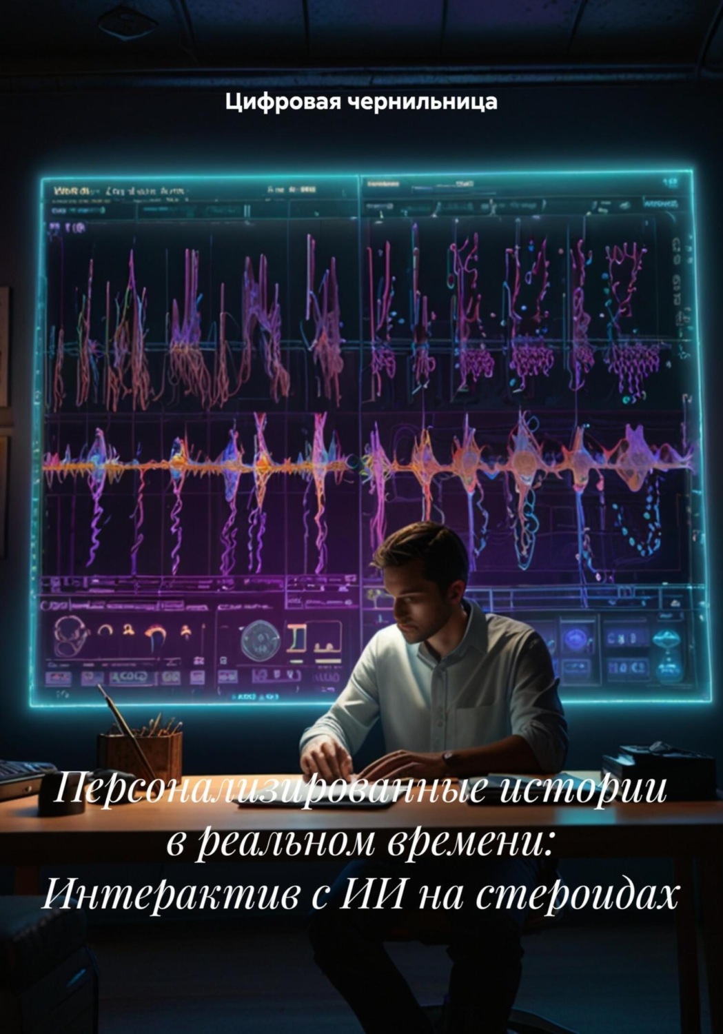 Обложка книги «Персонализированные истории в реальном времени: Интерактив с ИИ на стероидах»