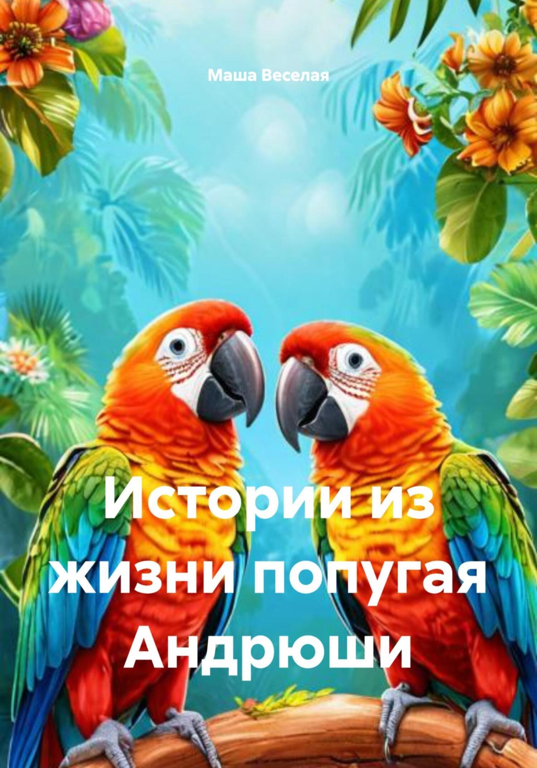 Обложка книги «Истории из жизни попугая Андрюши»