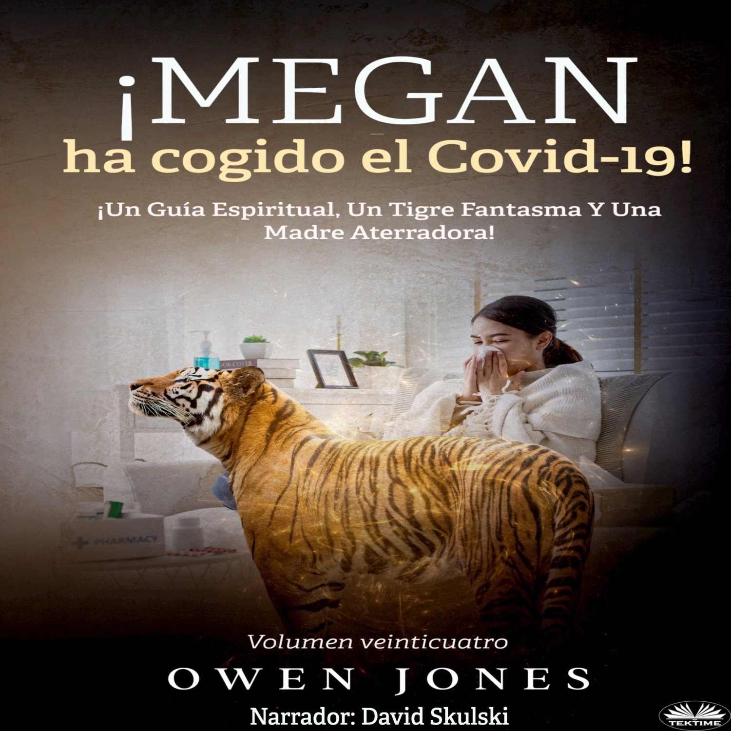 Обложка книги «¡Megan Ha Cogido El Covid-19!»