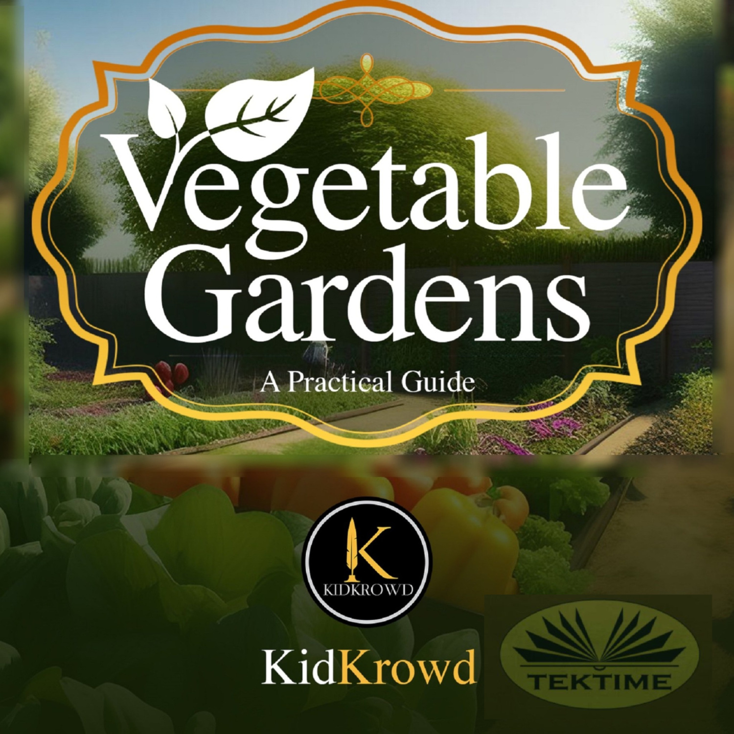 Обложка книги «VEGETABLE GARDENS»