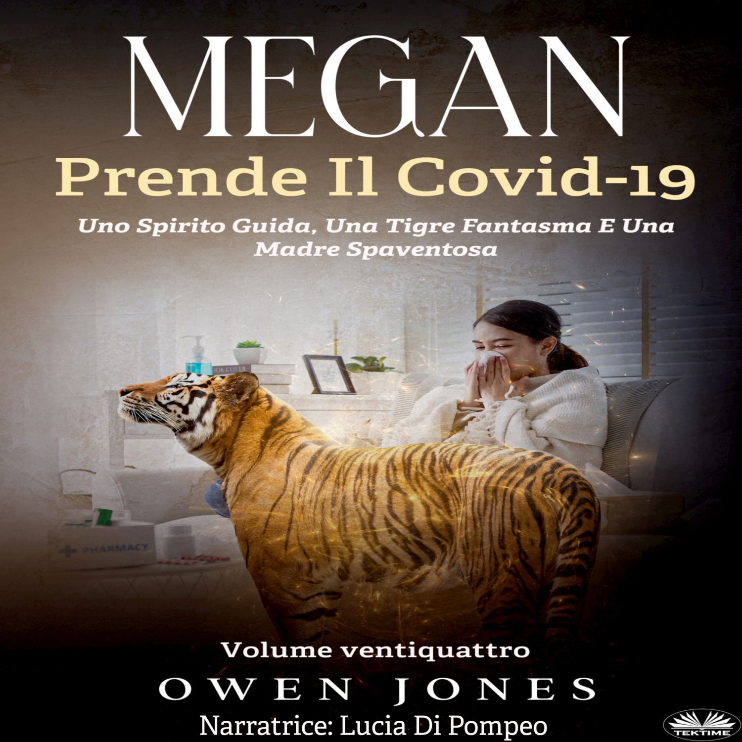 Обложка книги «Megan Prende Il Covid-19»