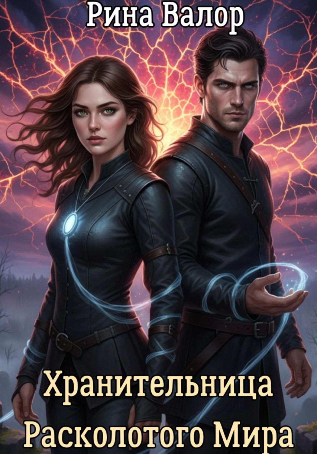 Обложка книги «Хранительница расколотого мира»