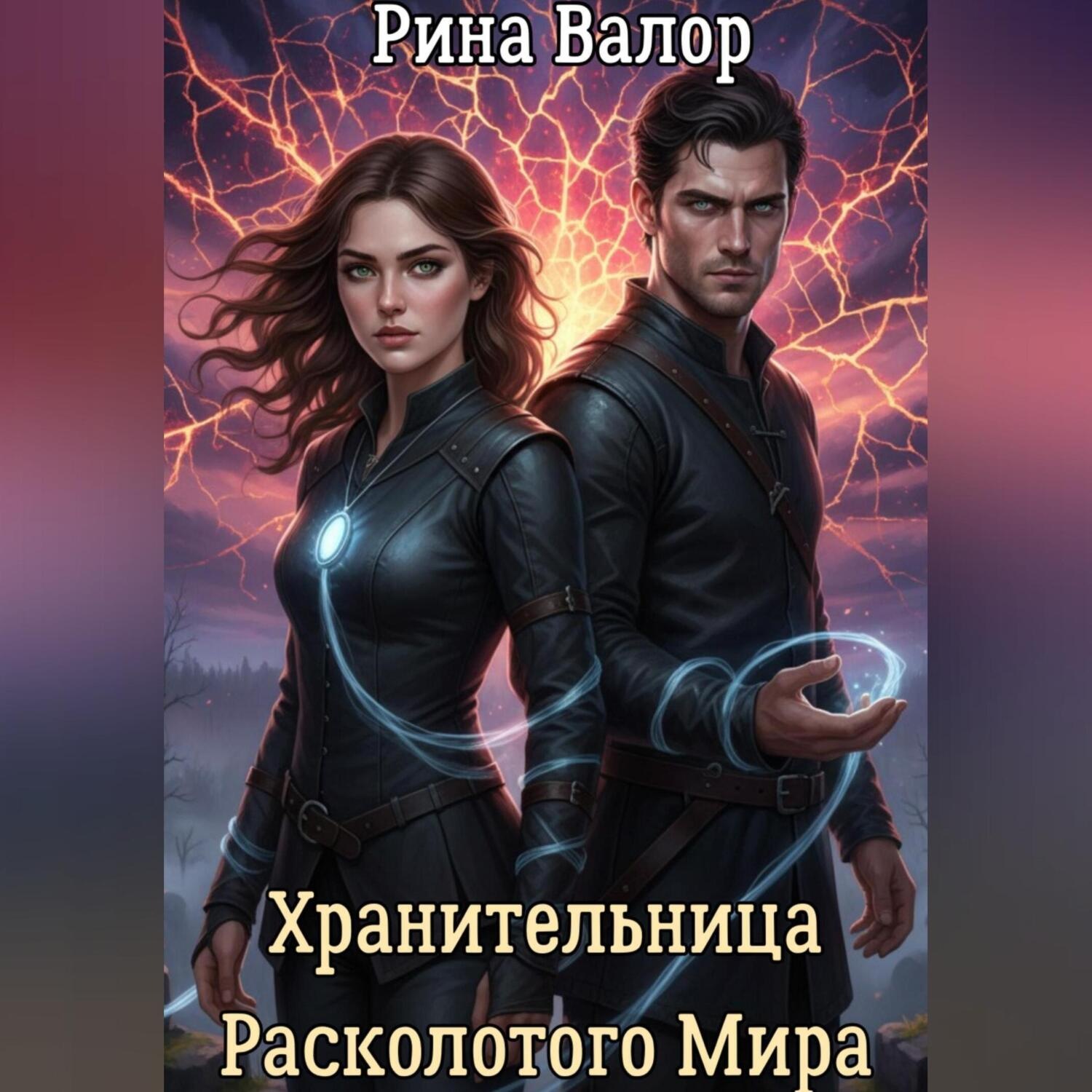 Обложка книги «ХРАНИТЕЛЬНИЦА РАСКОЛОТОГО МИРА»