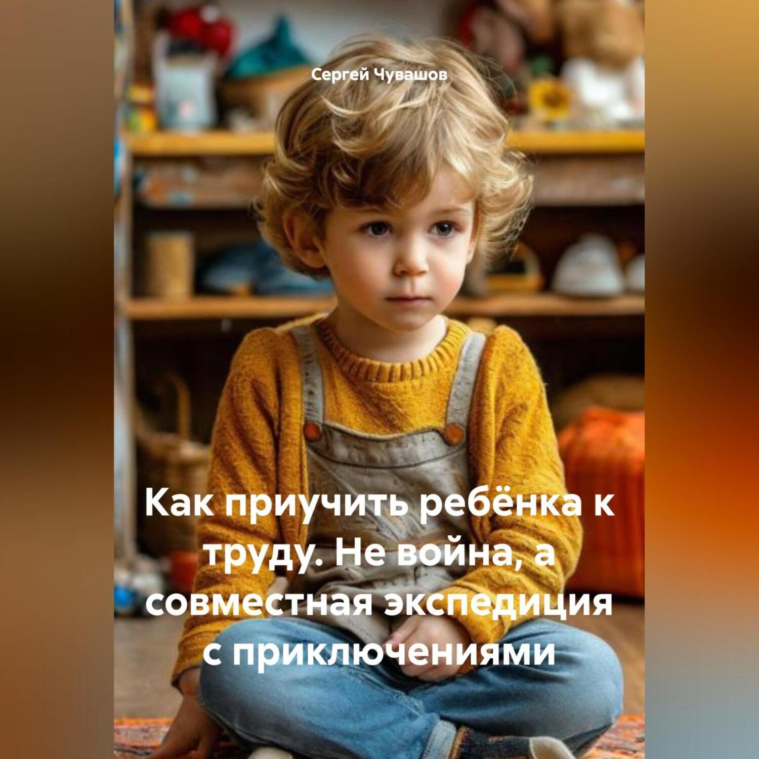 Обложка книги «Как приучить ребёнка к труду. Не война, а совместная экспедиция с приключениями.»