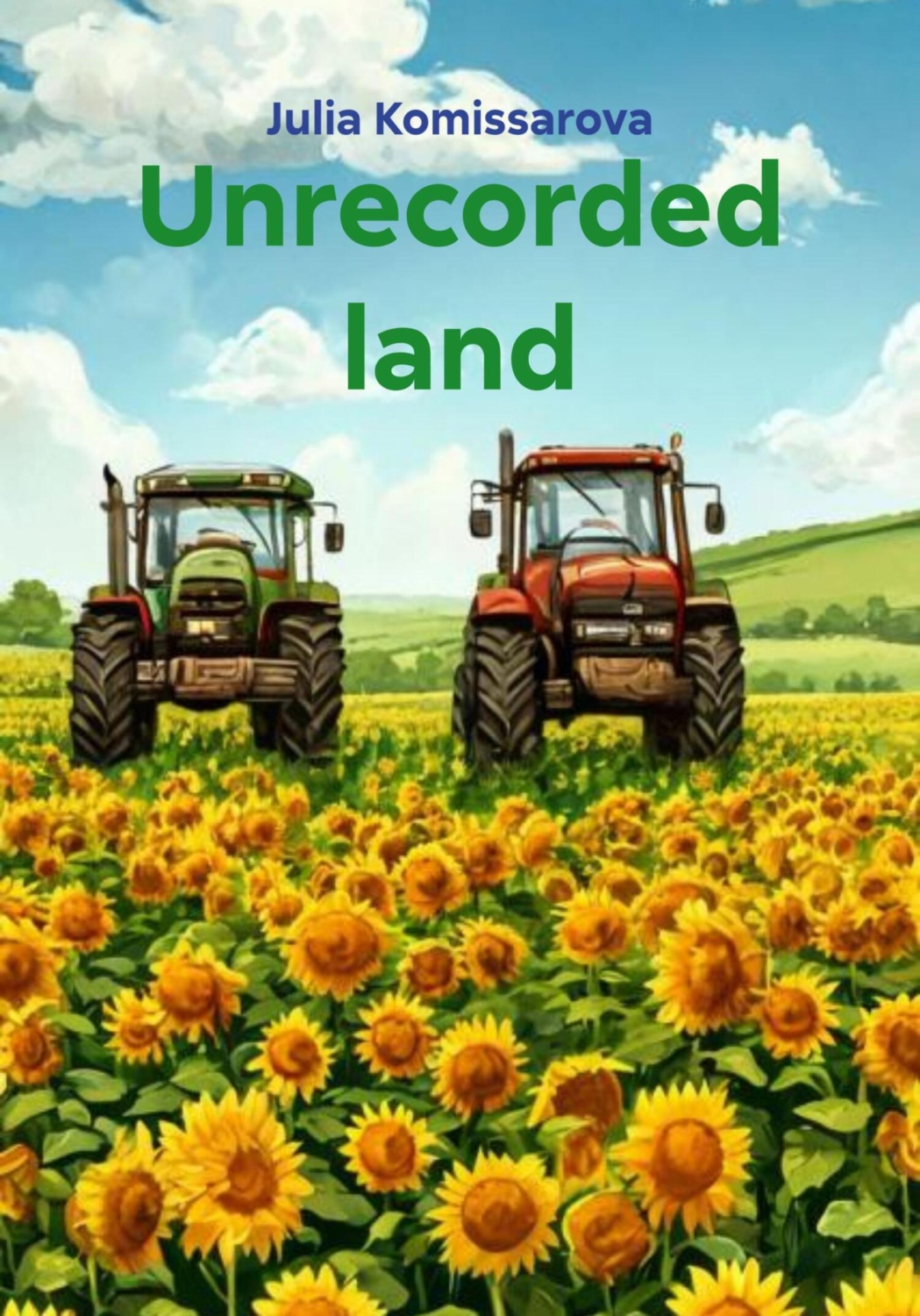 Обложка книги «Unrecorded land»