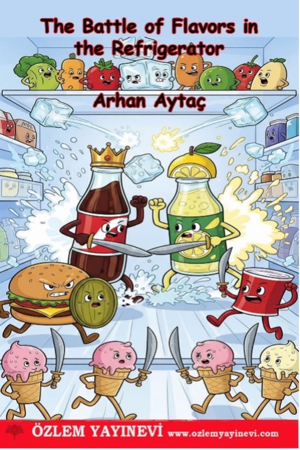 Обложка книги «The Battle of Flavors in the Refrigerator»